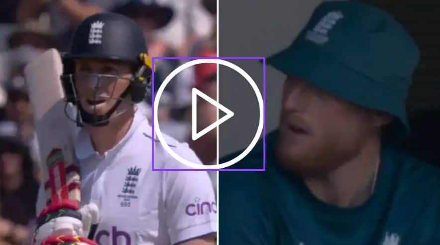 [Watch] Ben Stokes' Reaction As Zak Crawley Smashes Pat Cummins For a 4 To Kickoff The Ashes
